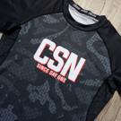 CHOSEN urban camo Rashguard - black